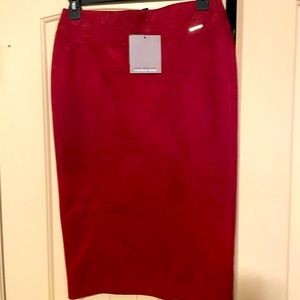 Size: M, Marc Jacobs Rust color midi skirt (Never Worn)